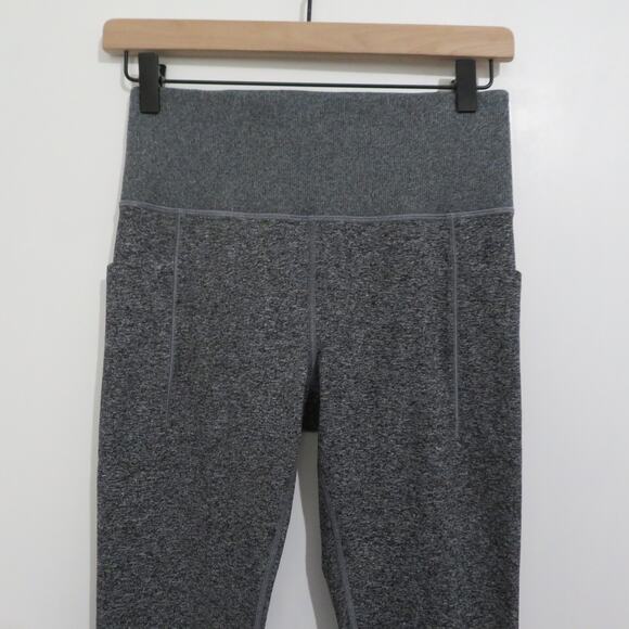 Athleta Womens Size S Dark Gray Jogger Style Legging Side Pockets Athletic Wear - Picture 3 of 6
